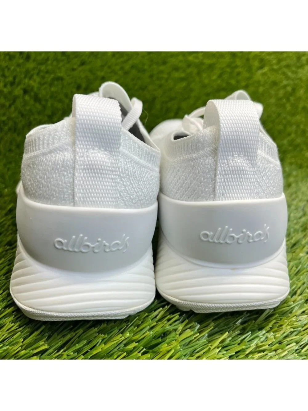 Allbirds Tree Gliders Womens Size 7 White Athletic Running Knit Shoes Sneakers